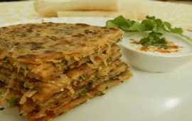 Stuffed Tawa Paratha