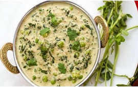 Methi Mutter Paneer