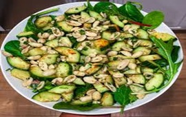 Peanut Cucumber Salad